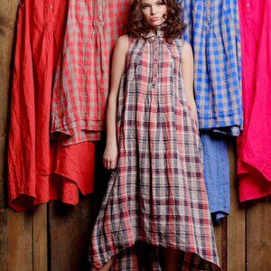 Yuvita - 100% Linen Dress - Medium